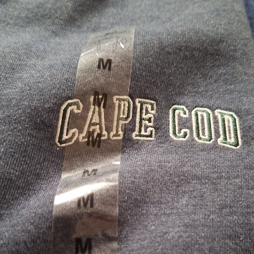 NWT Mens Blue Medium Cape Cod Sweatshirt